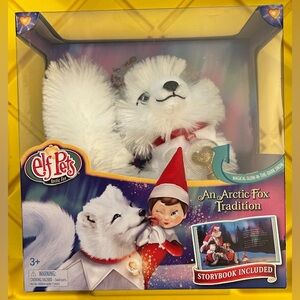 ✨✨Elf on the Shelf Pets Arctic Fox Plush Toy with Storybook✨✨